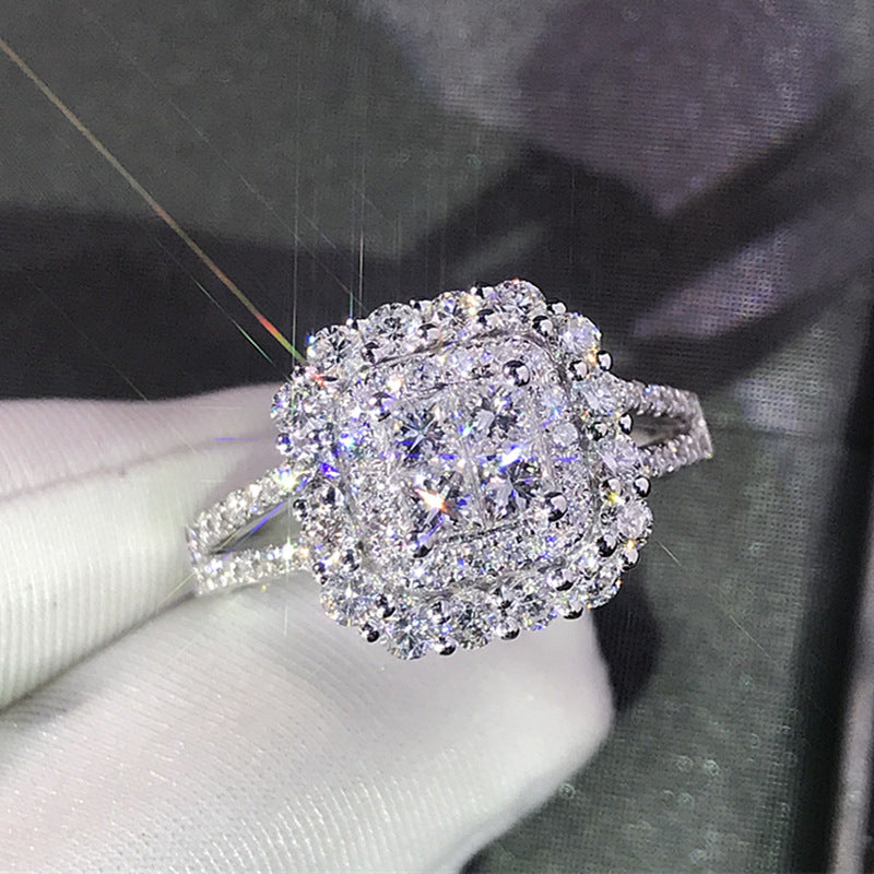 Marry Me Diamond Ring (925 Sterling Silver)