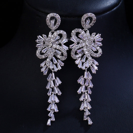 Elegant Diamond Earrings