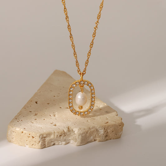 Bell Pearl Necklace