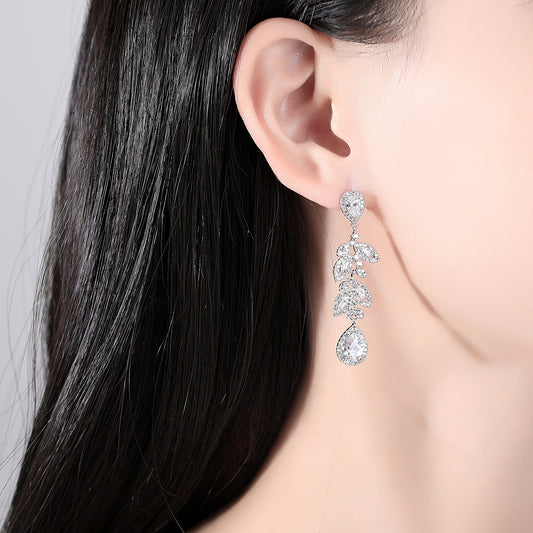 Celeste Vine Drop Earrings