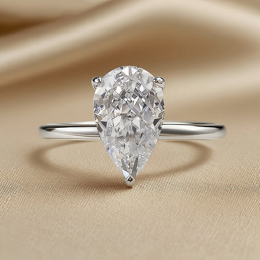 Seraphina™ Pear Moissanite Ring