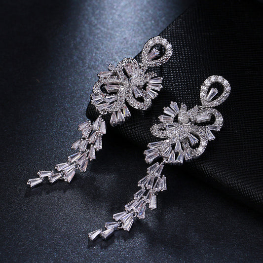 Elegant Diamond Earrings