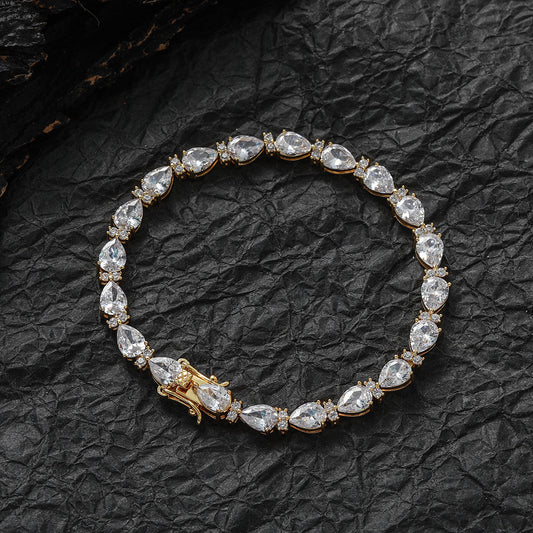 Tear Drop Tennis Bracelet