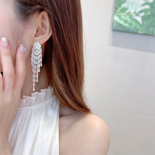 Crystal Chandelier Earrings
