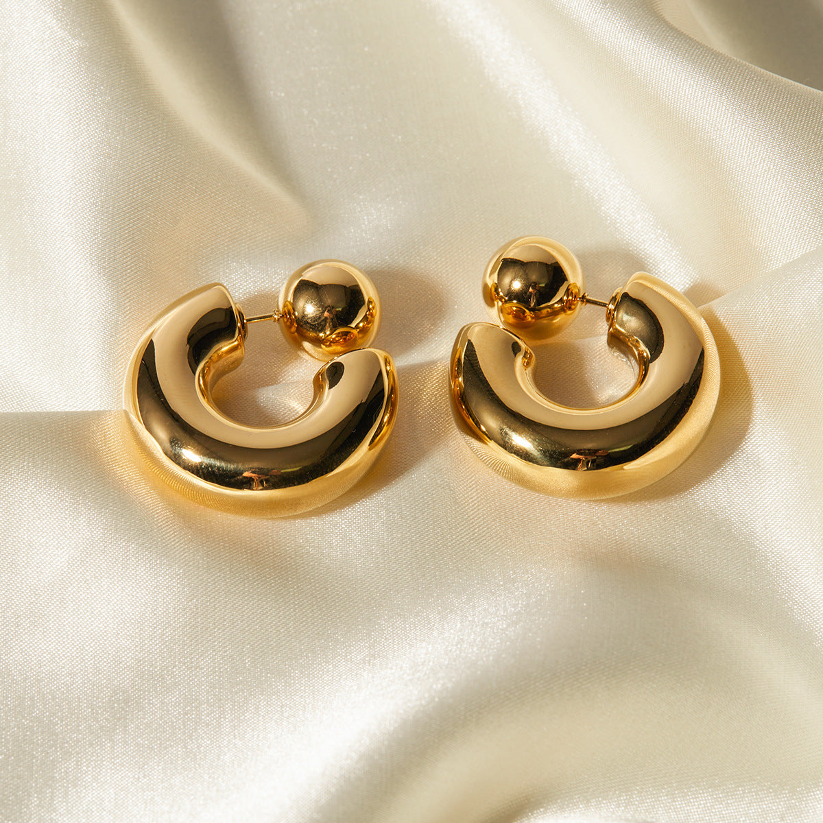 Zenith Gold Hoops