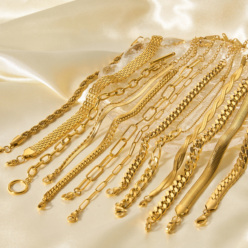 Allure Flat Chain Bracelet