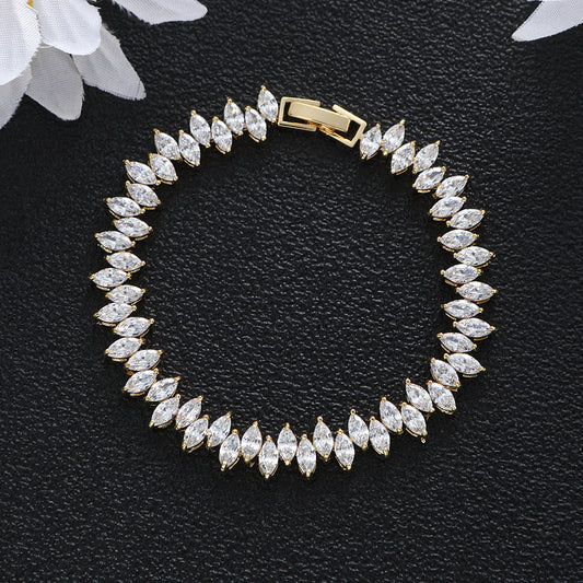 Marquise Tennis Bracelet