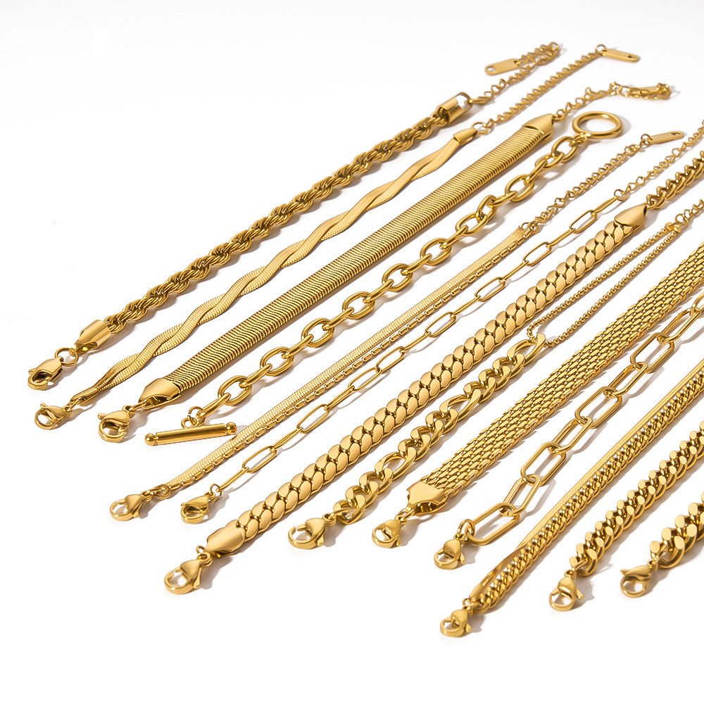 Allure Flat Chain Bracelet