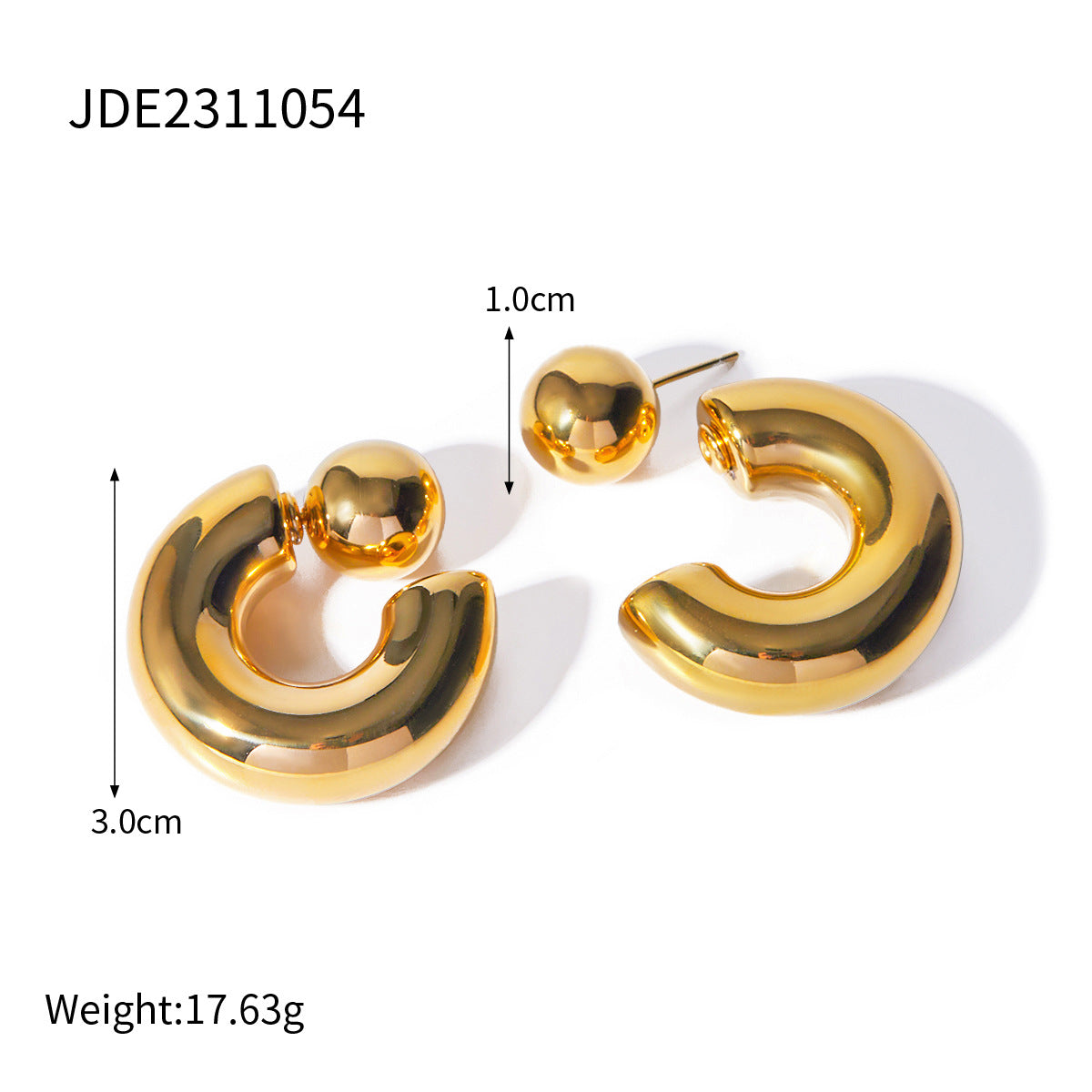 Zenith Gold Hoops