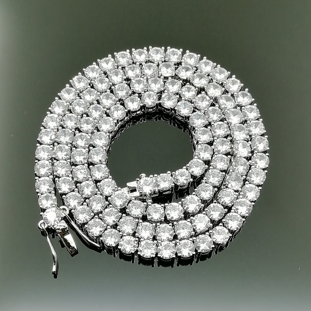 3MM SWAROVSKI TENNIS NECKLACE