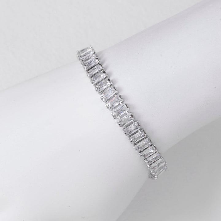 Marquise Baguette Tennis Bracelet
