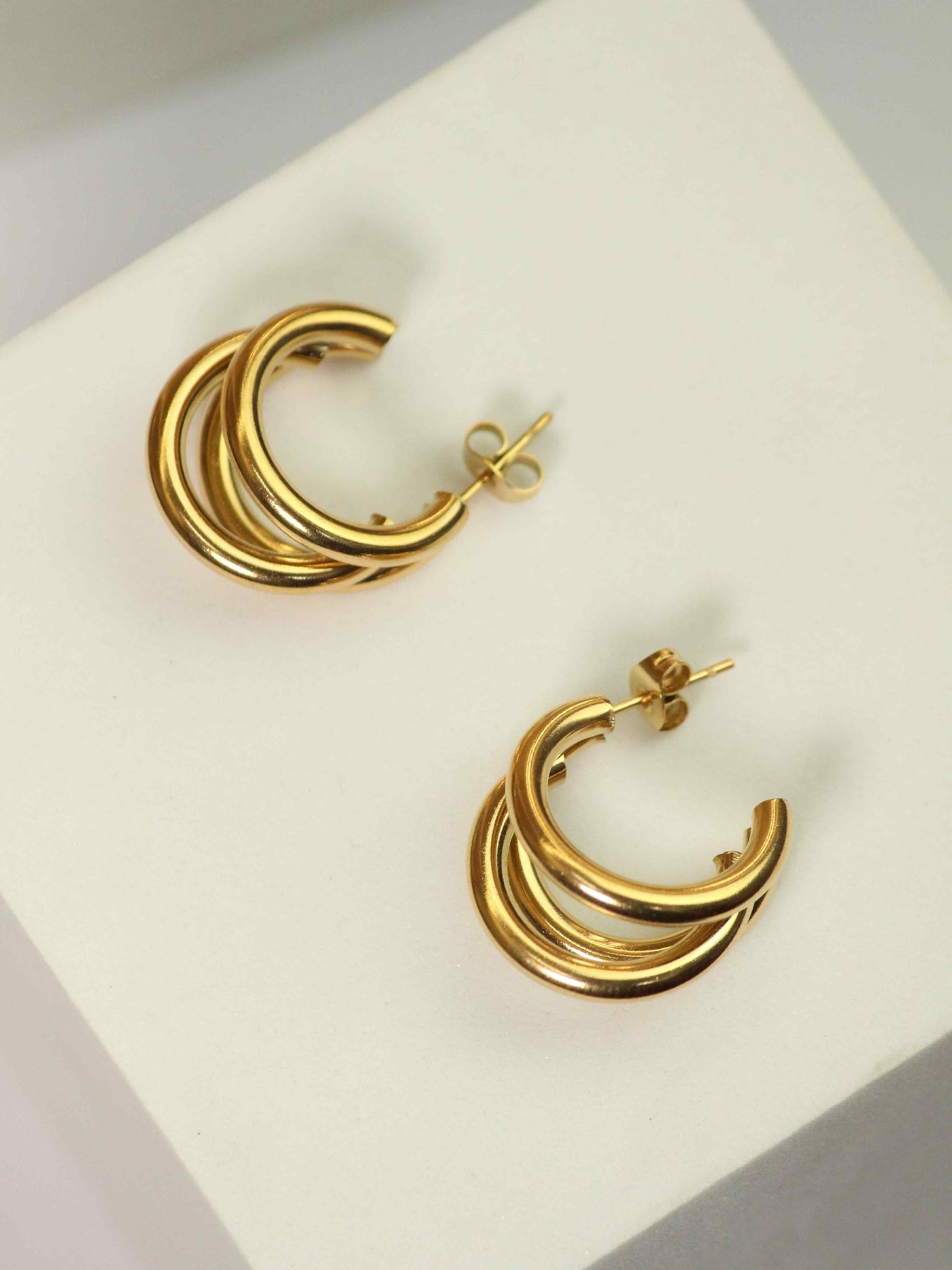 Triple Hoop Earrings