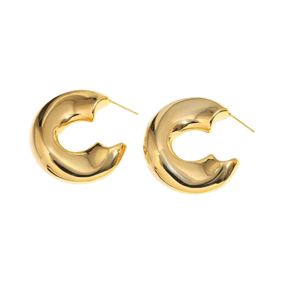 Amalfi Gold Hoops