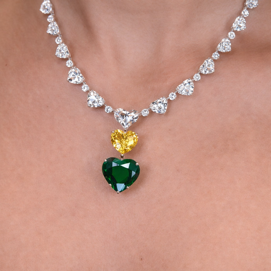 Heart of Titanic Necklace Set