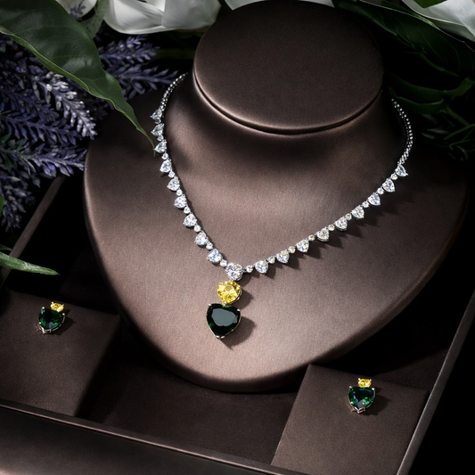 Heart of Titanic Necklace Set