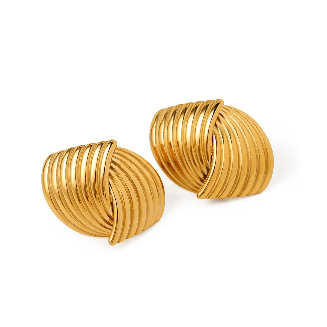 Illusionary Gold Earrings