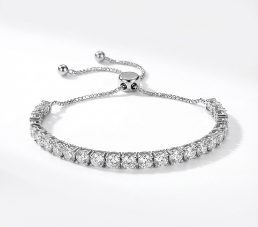 3MM Swarovski Tennis Bracelet (Adjustable)