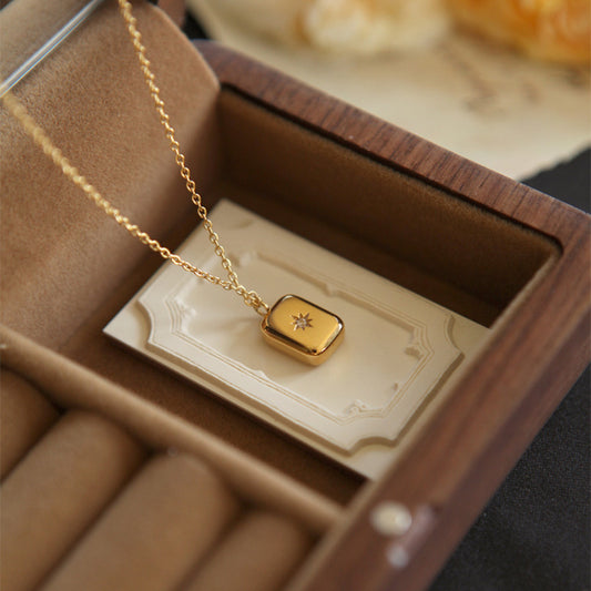 "Sleek elegance, with the brilliance of diamonds and gold."