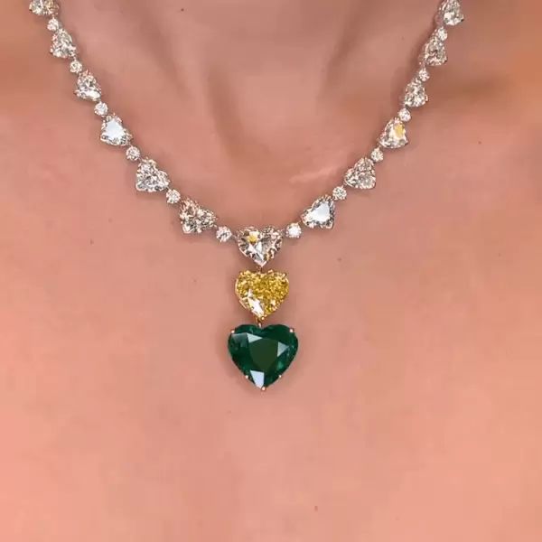 Heart of Titanic Necklace Set