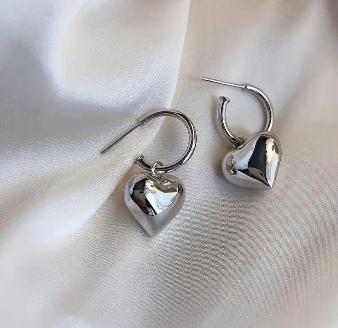 Heart Droop Earrings