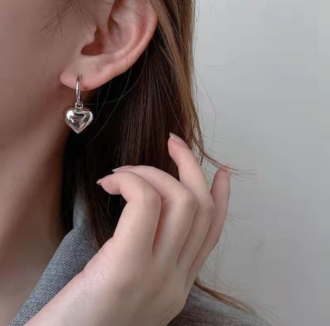 Heart Droop Earrings