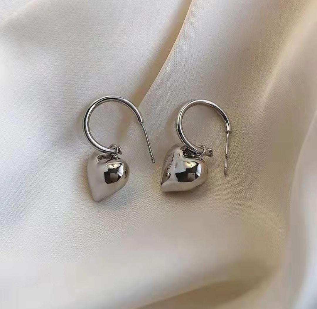 Heart Droop Earrings