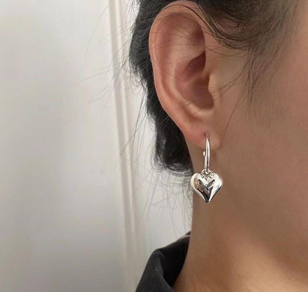 Heart Droop Earrings