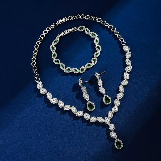 Emerald Highness Necklace set