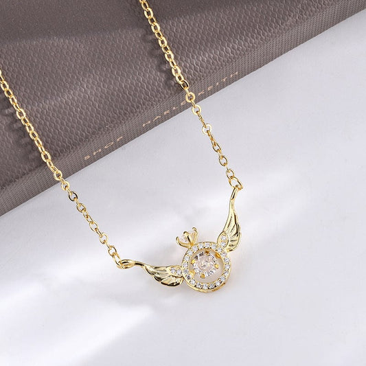 Halo Wing Necklace