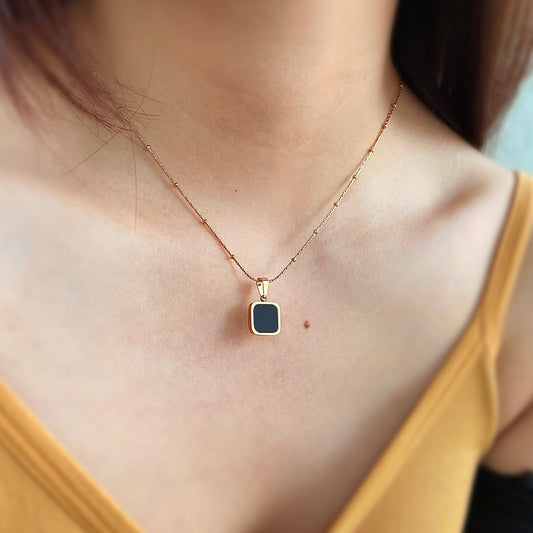 22k gold plated over stainless steel Water/Tarnish Resistant