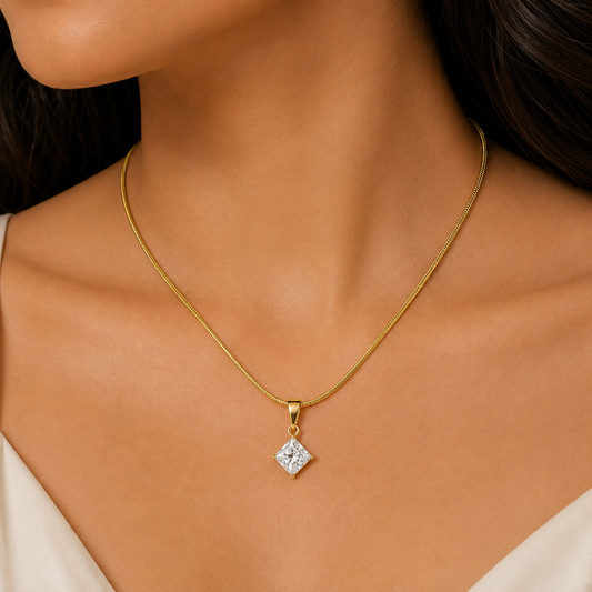 Stellar Solitaire Necklace
