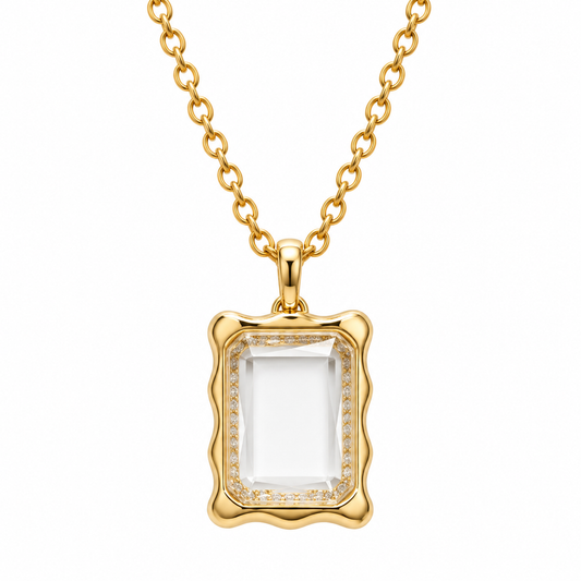 Melted Frame Locket
