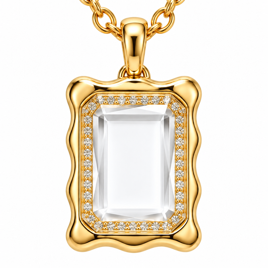 Melted Frame Locket