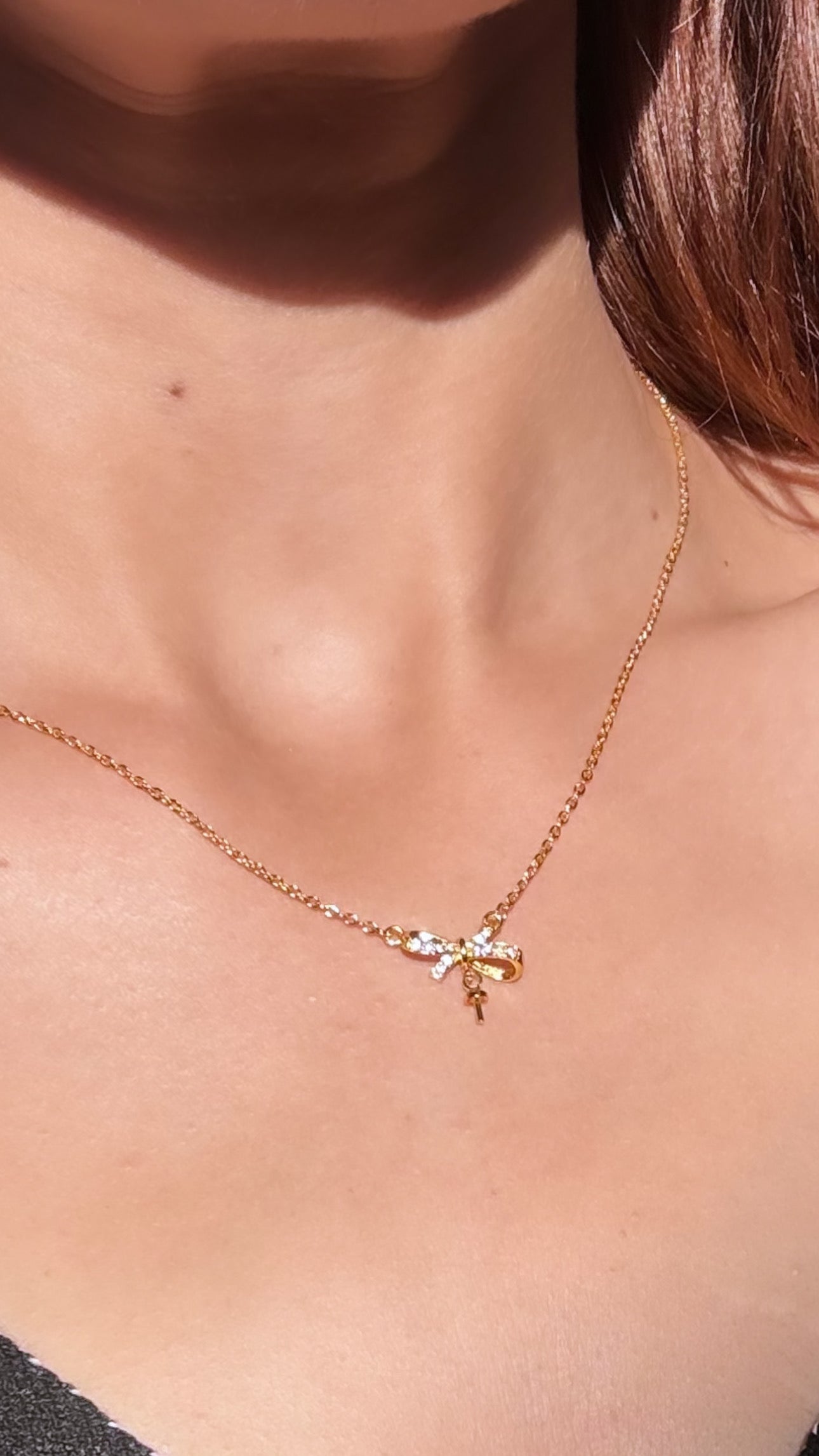 Ribbon Necklace (925 Sterling Silver) – www.zewar.co