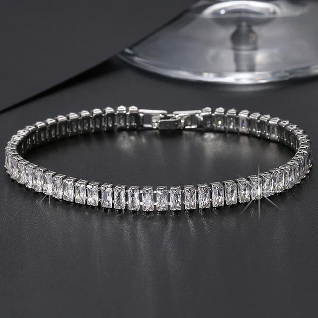 Marquise Baguette Tennis Bracelet