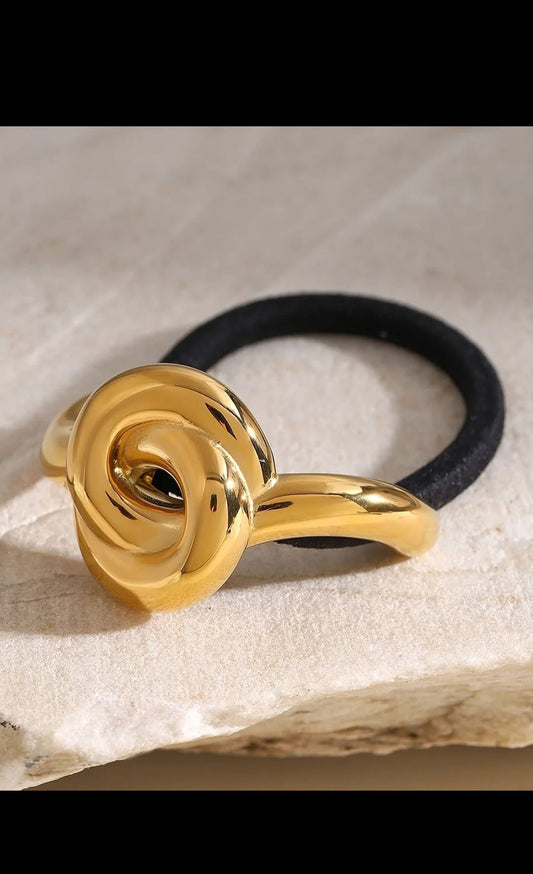 The Gold Knot Hair Band