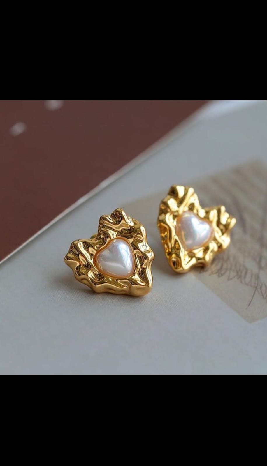 Lion Heart Natural Pearl Earrings (925 Sterling Silver)