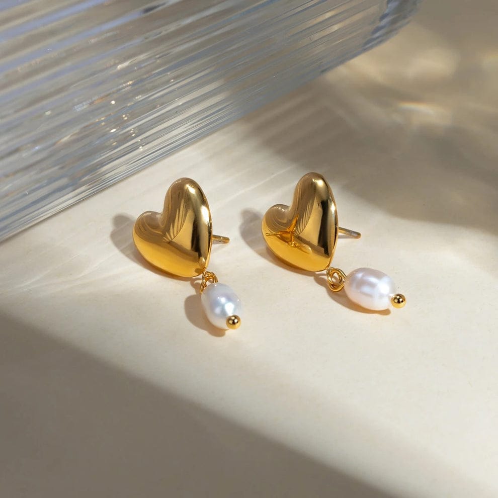 Pearl Love Earrings