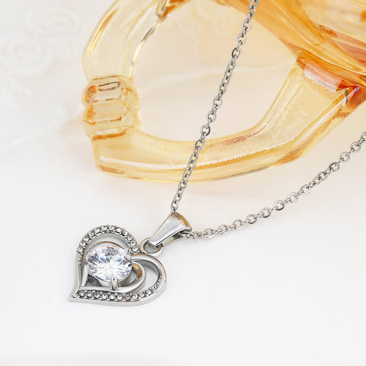 Forever Heart Necklace Set