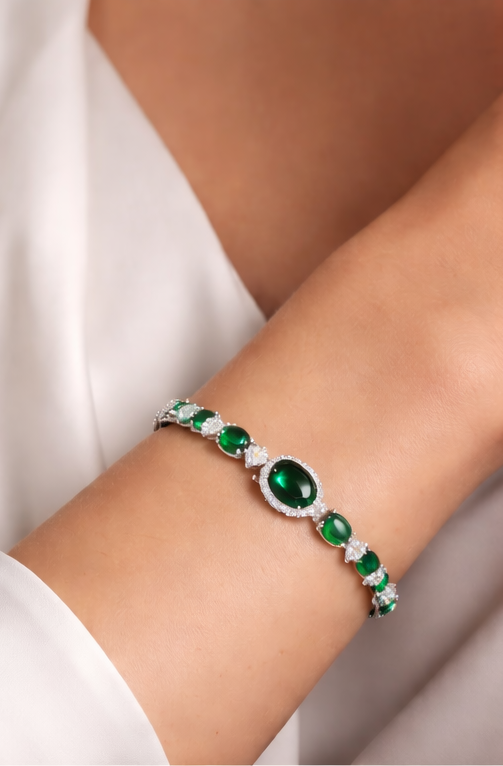 Sophie Emerald bracelet