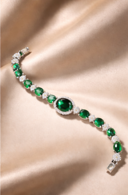 Sophie Emerald bracelet