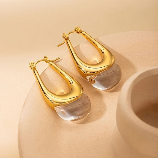 Accent Hoop Earrings