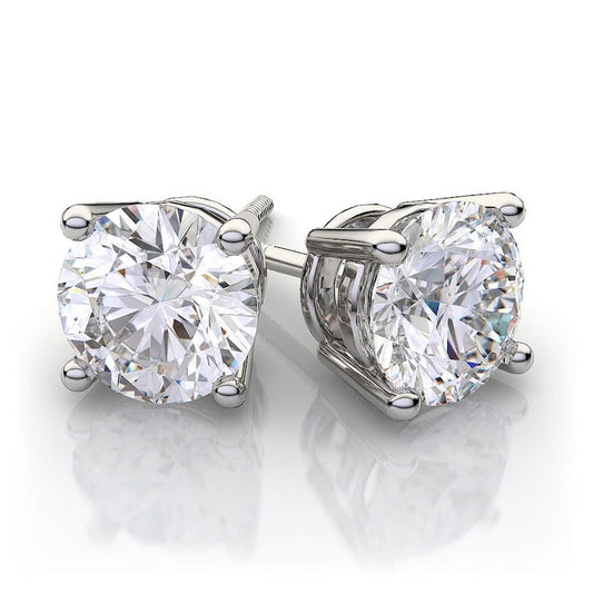 Marquis Solitaire Earrings