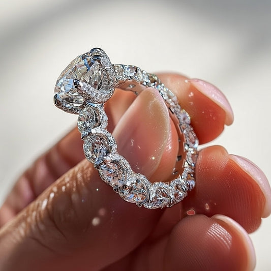 Cosmic Diamond Studded Ring