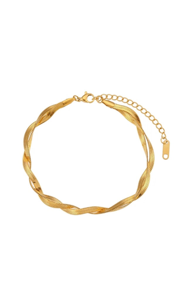 Braided Herringbone Bracelet