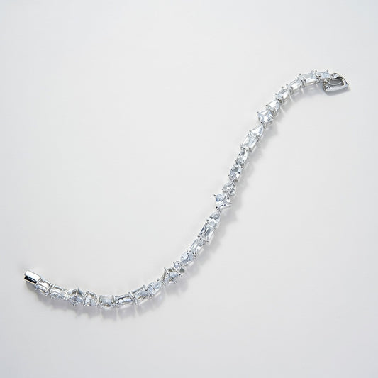 Celeste Mix-Cut Crystal Bracelet