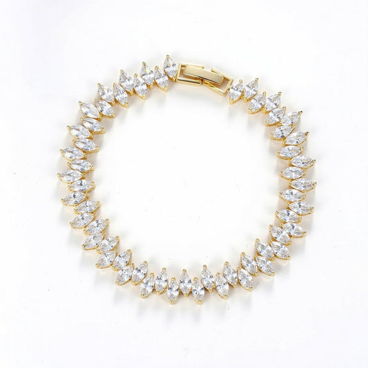 Marquise Tennis Bracelet