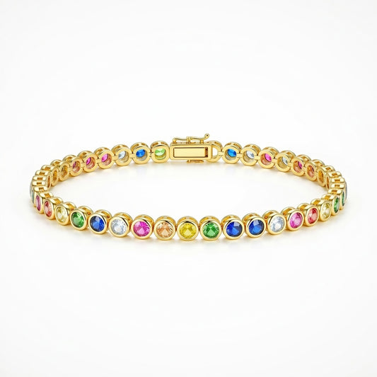 AURORA RAINBOW TENNIS BRACELET