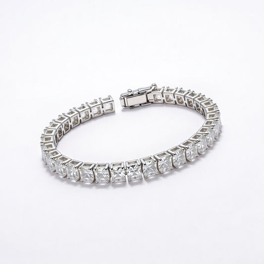 Crystal Line Tennis Bracelet