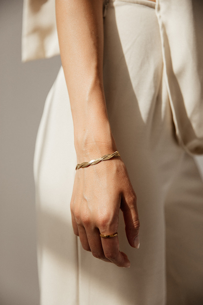 Braided Herringbone Bracelet